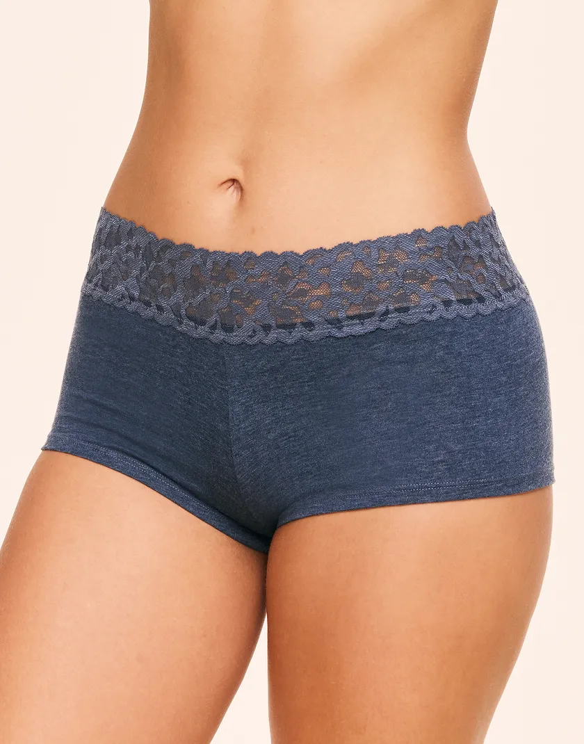 Leandra B1 Bikini Dark Blue panty bundle Model 4