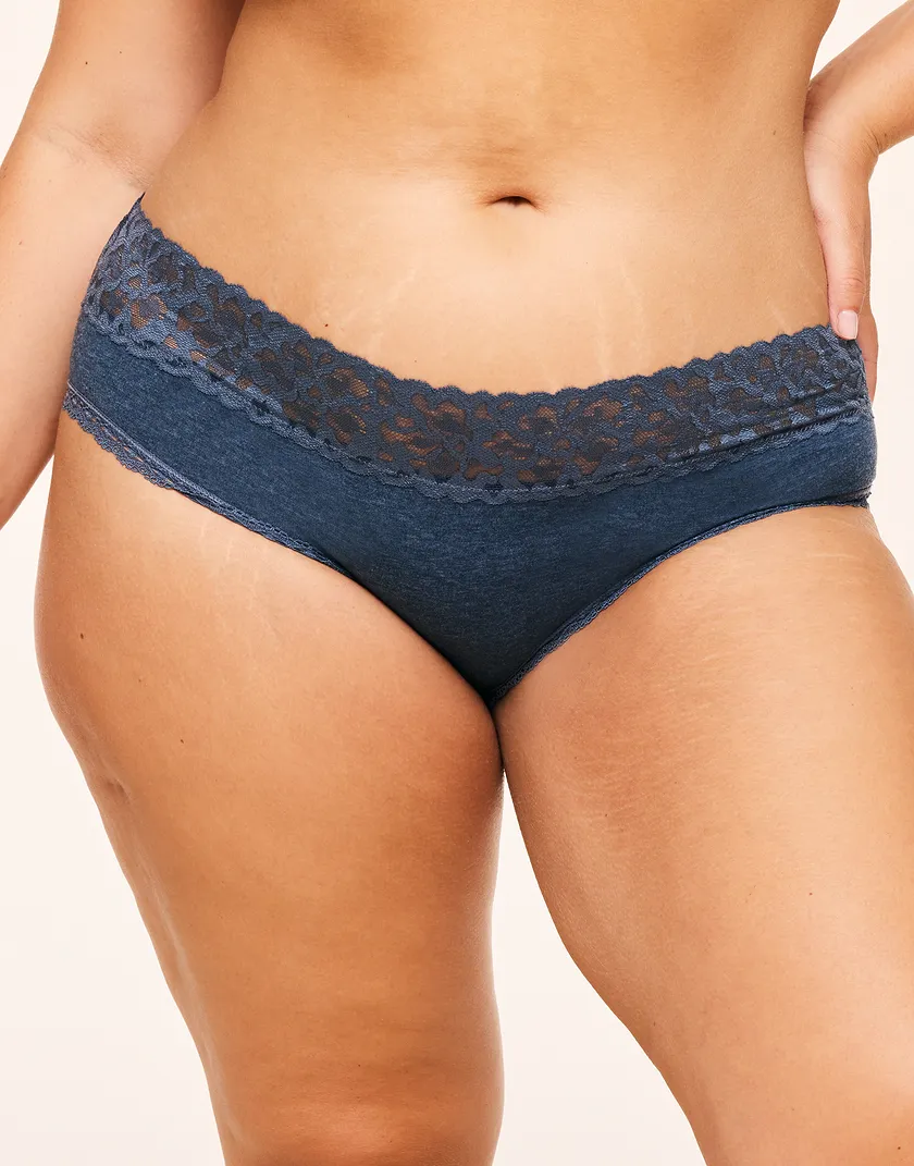 Milley B1 Hipster Dark Blue Plus panty bundle Model 5