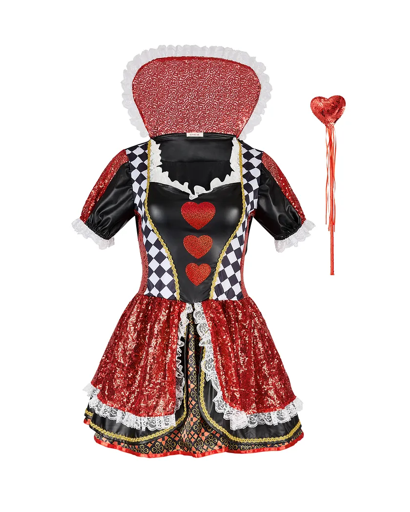 Queen of Hearts Costume accessory bundle Still 2