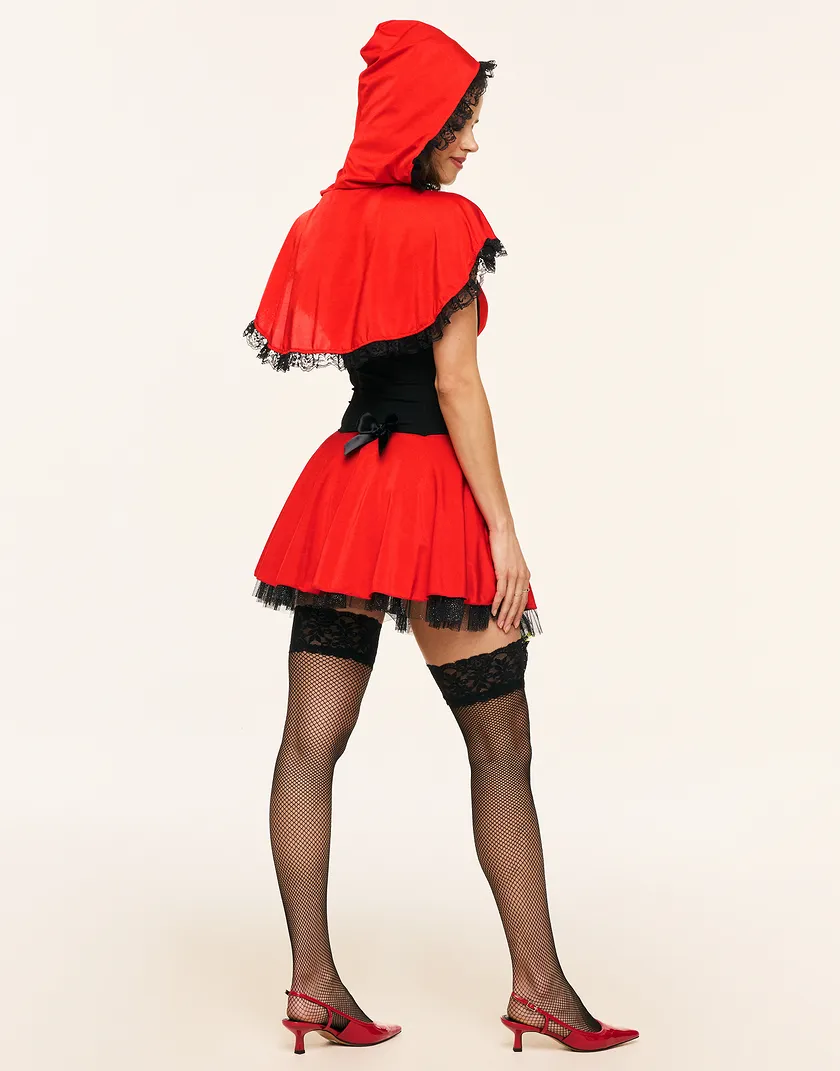 Red Lady Costume accessory bundle Model 4