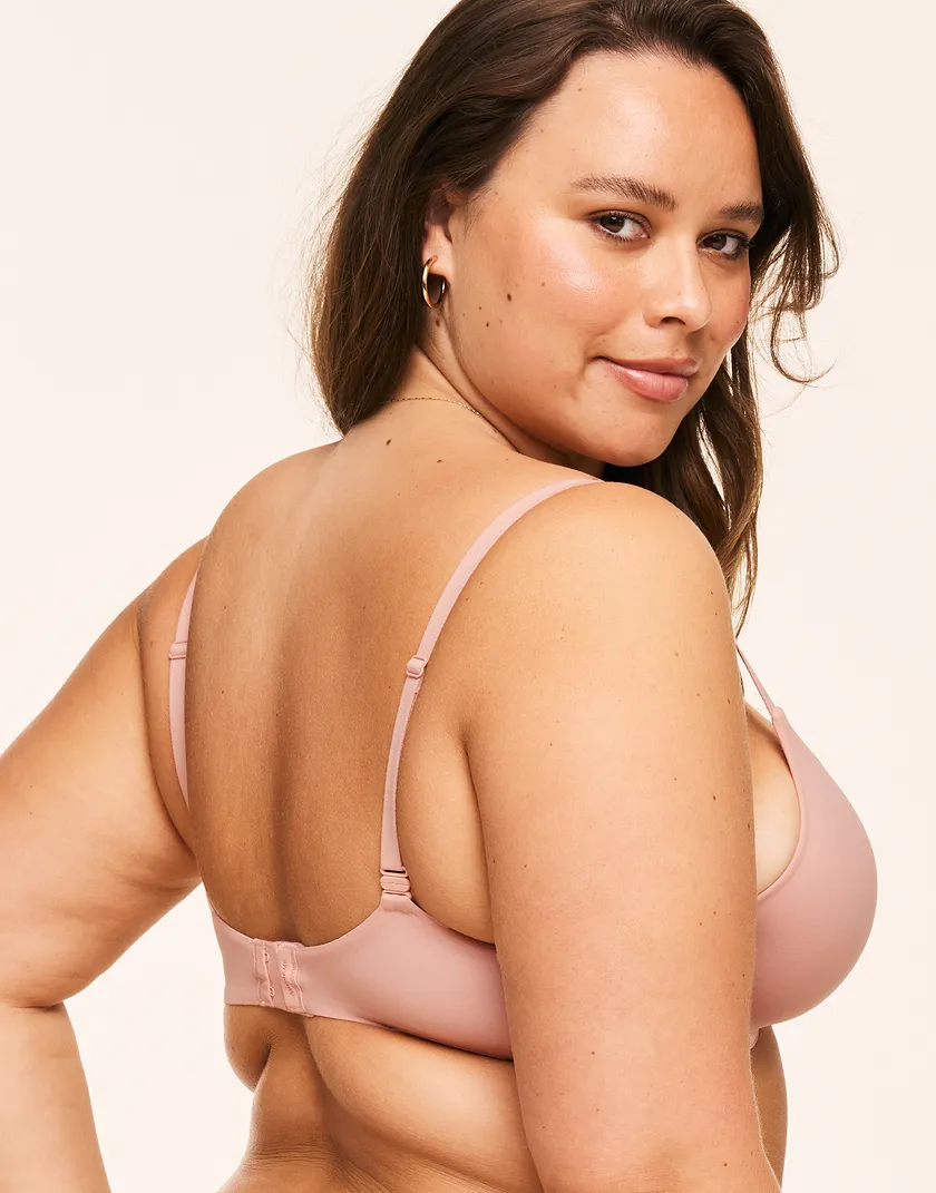 Janelle Medium Pink 2 Plus Contour bra bundle Model 6