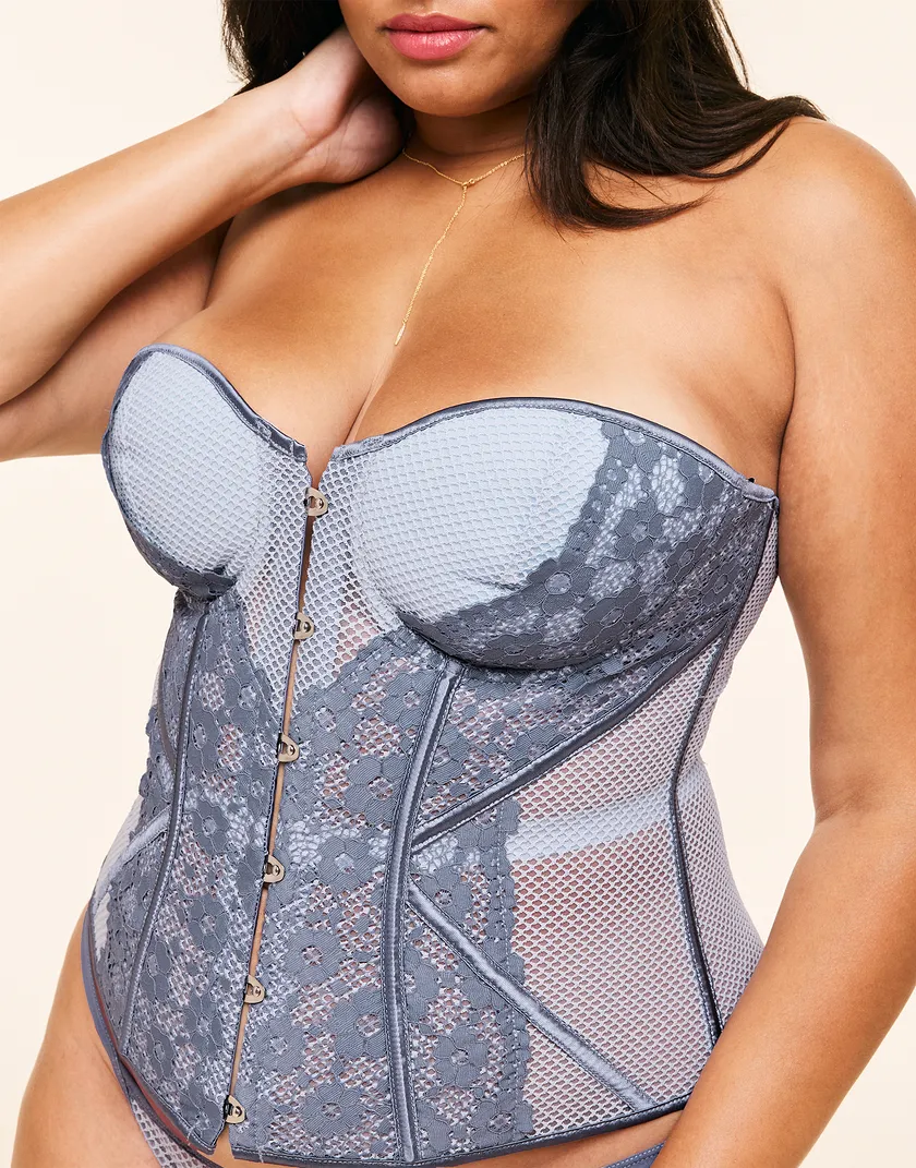 Padma Dark Gray Plus Contour corset bundle Model 5