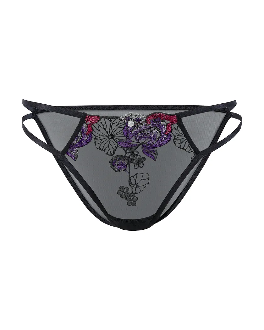 Jayda Solo Brazilian Floral Purple 2 panty bundle Still 1
