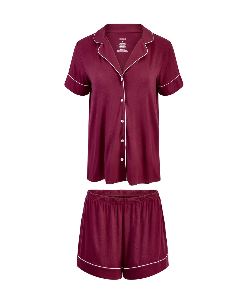 Jayne Dark Red sleepwear bundle Still 3