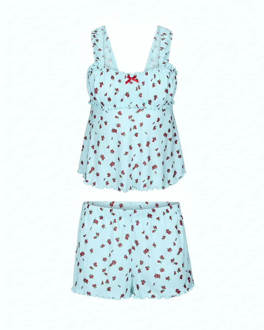 Leanore Floral Blue sleepwear bundle Still 3