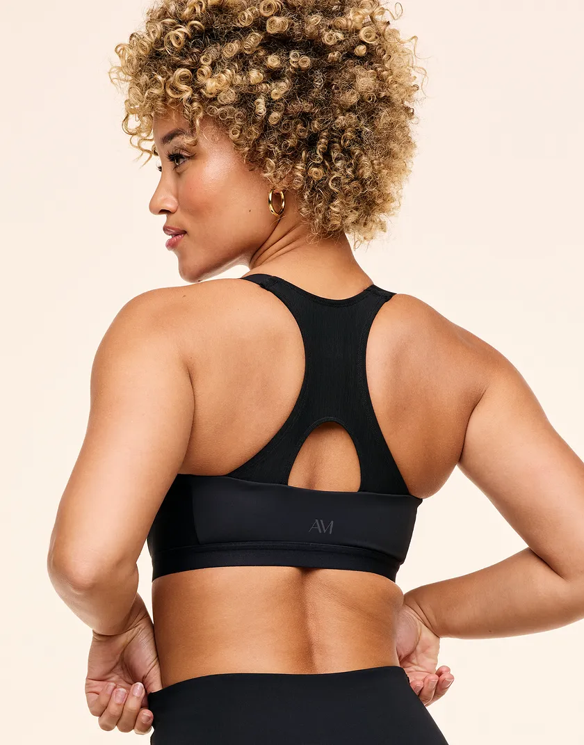 Laticia Black Lined activewear bundle Model 6