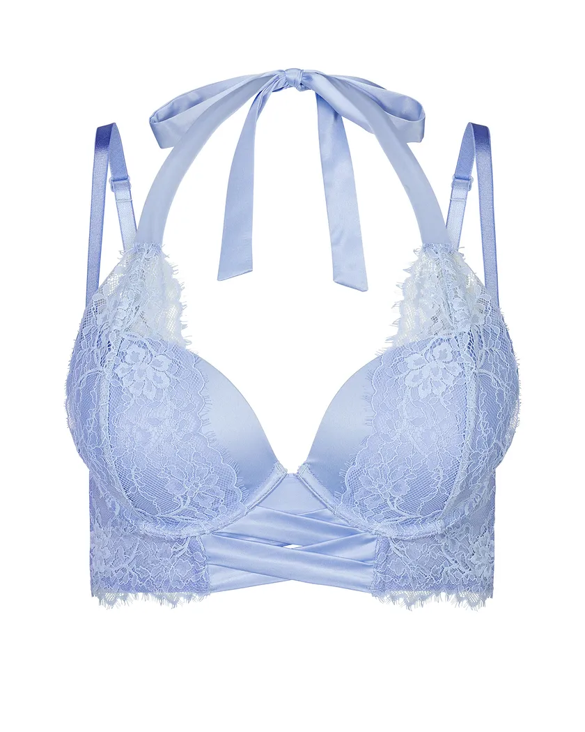 Kareena Medium Blue 2 Push Up bra bundle Still 4