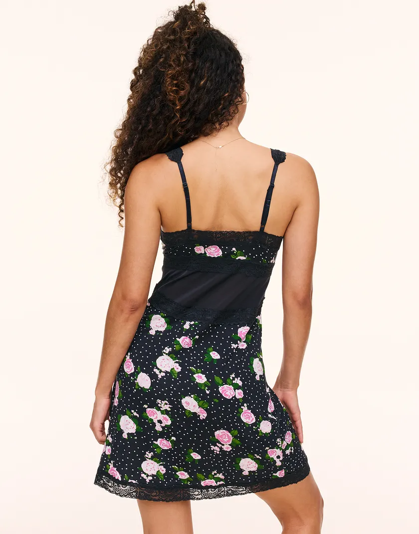 Primrose B1 Floral Black sleepwear bundle Model 6