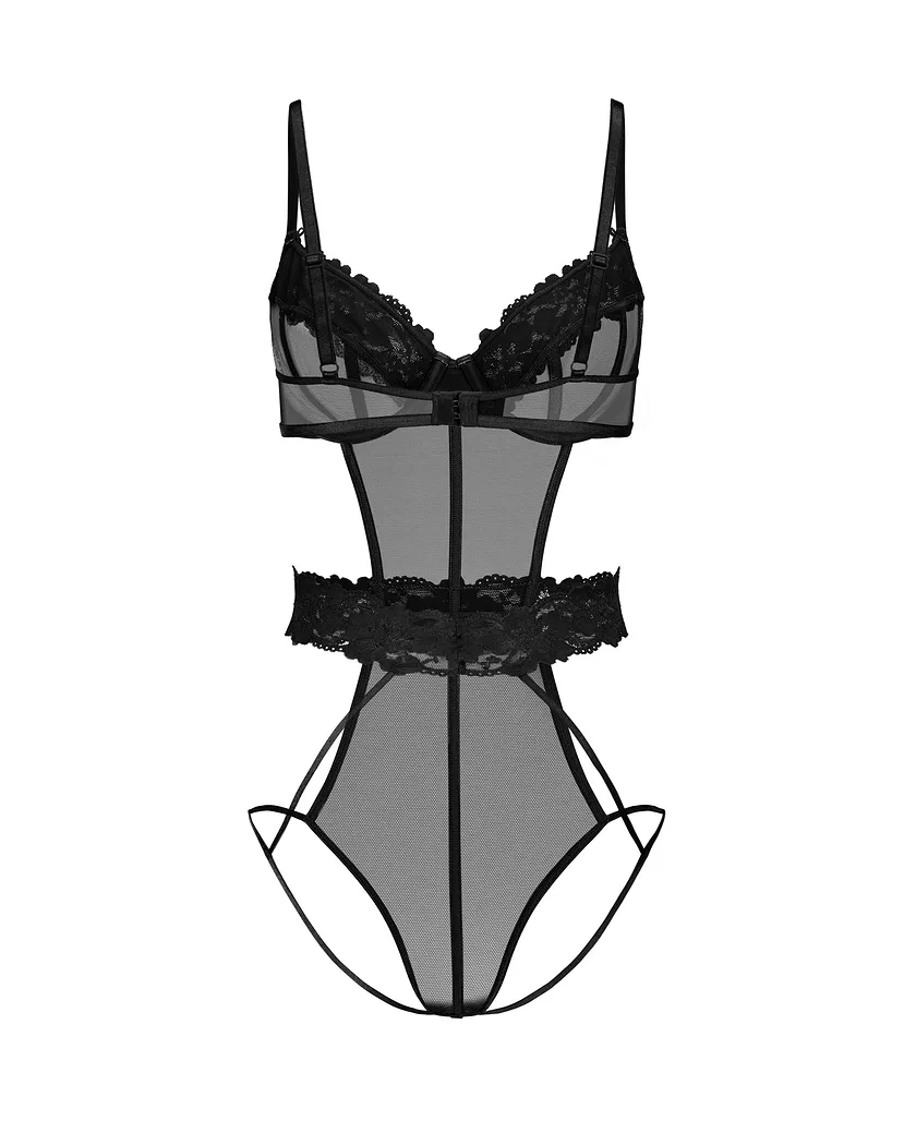 Sawyer Black Unlined lingerie bundle Still 3