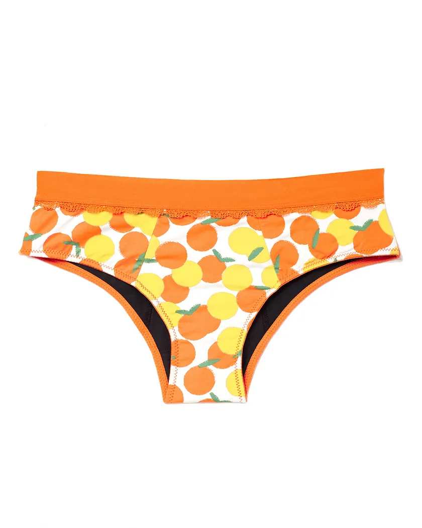 Cindy Cheeky Convo Orange panty bundle Still 3