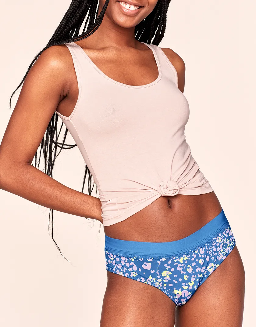 Cindy Cheeky Animal Blue panty bundle Model 2