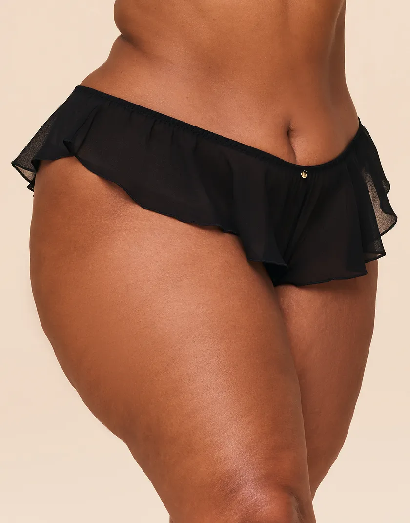Coryna Tanga Black Plus panty bundle Model 5
