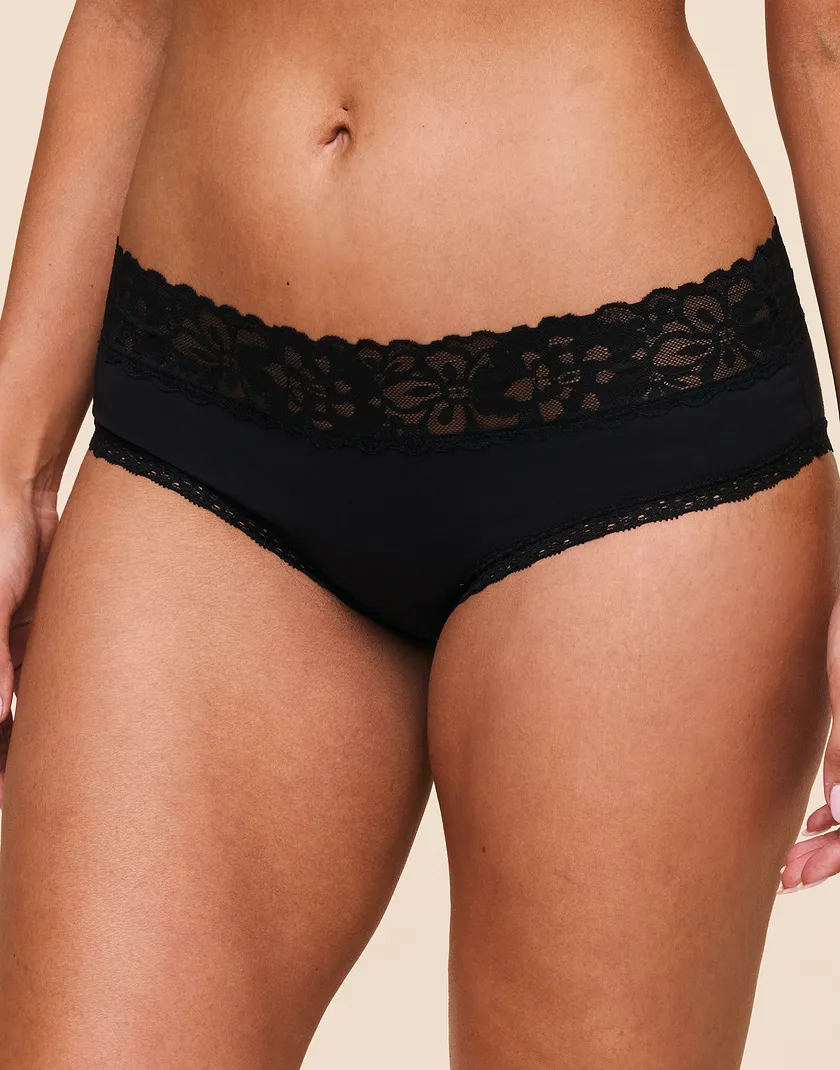 Miley C1 Hipster Black panty bundle Model 4