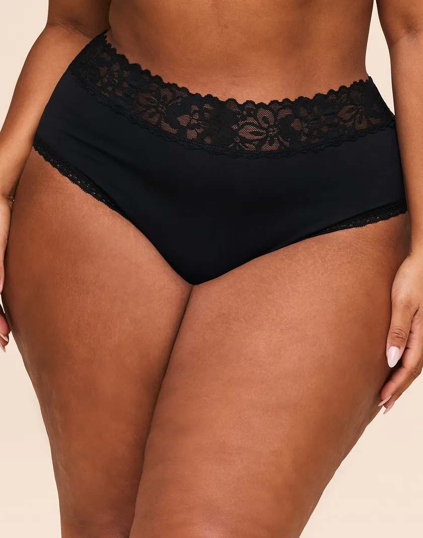 Colline C1 High Waisted Black Plus panty bundle Model 5