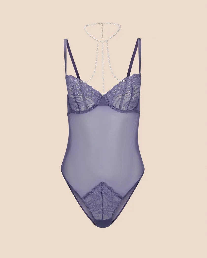 Sirena Dark Purple 2 Unlined lingerie bundle Still 2