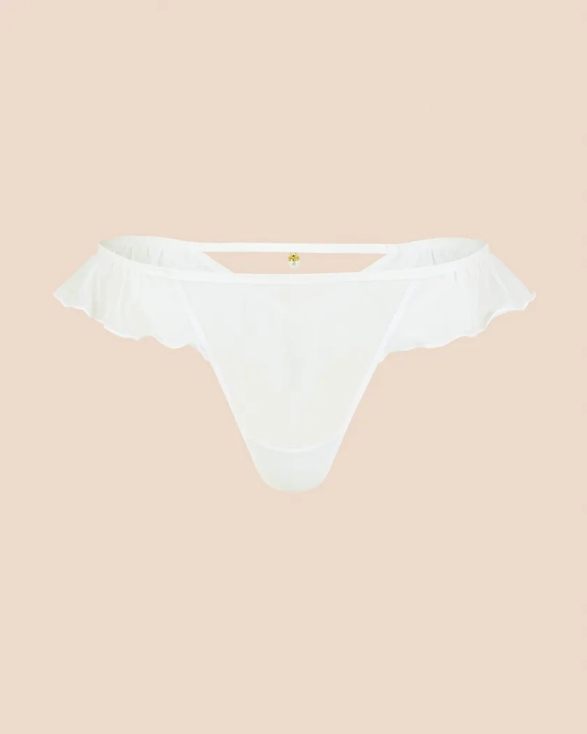 Delphine G-String White panty bundle Still 2