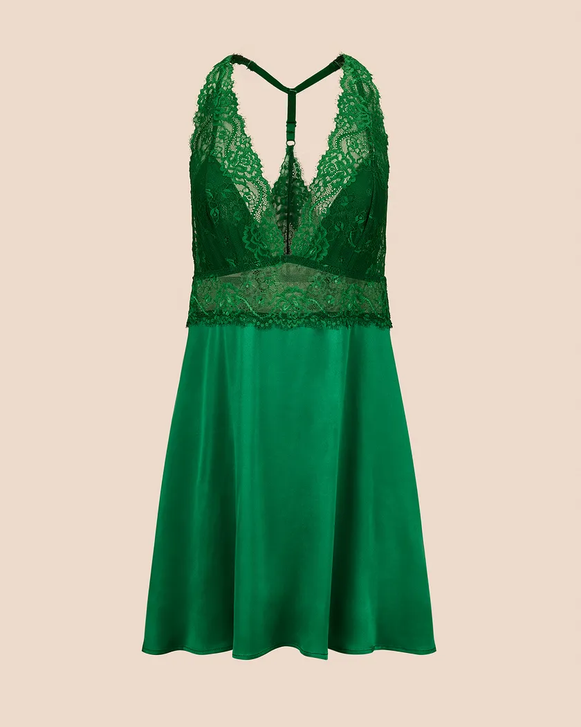 Galilea Dark Green lingerie bundle Still 3