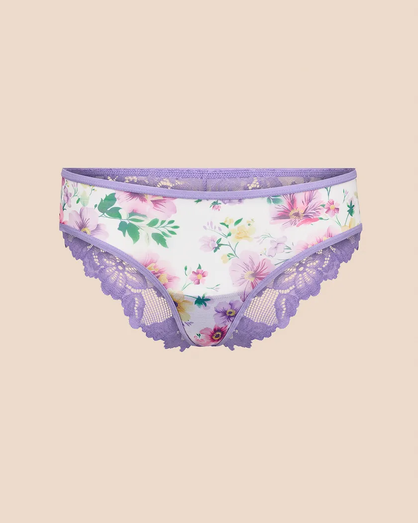 Onita Cheeky Floral White panty bundle Still 3