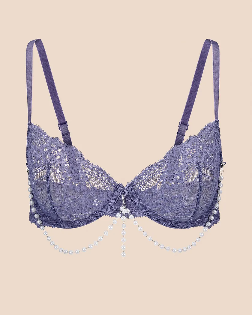 Nixie Dark Purple 2 Unlined bra bundle Still 4